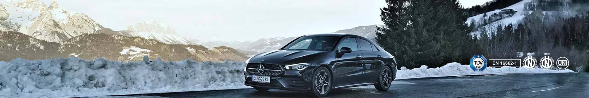 Sneeuwkettingen voor de Mercedes-Benz CLA