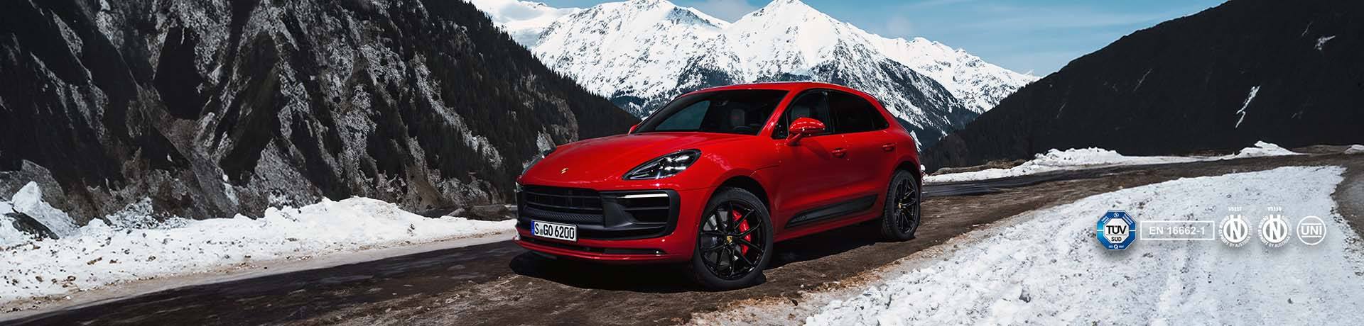 Porsche Macan sneeuwkettingen