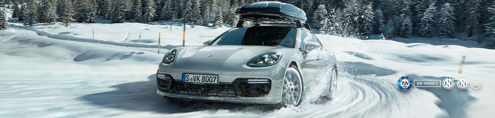 Porsche sneeuwkettingen