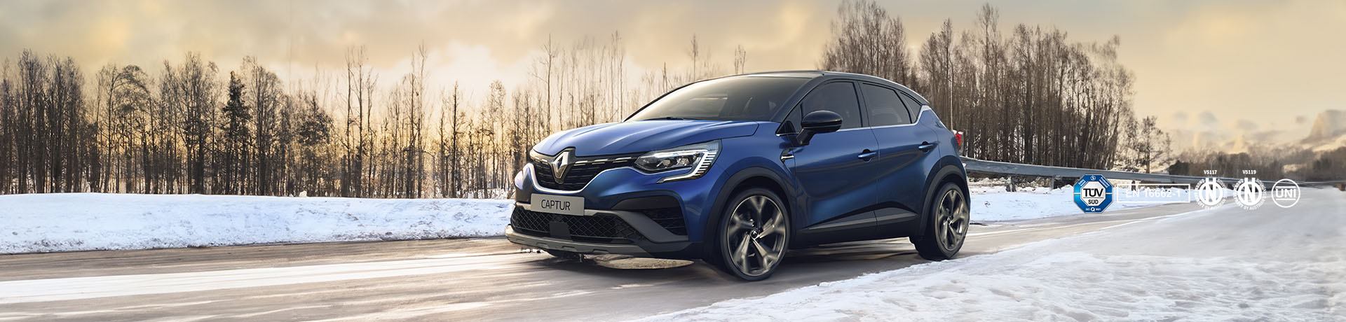 Sneeuwkettingen voor de Renault Captur