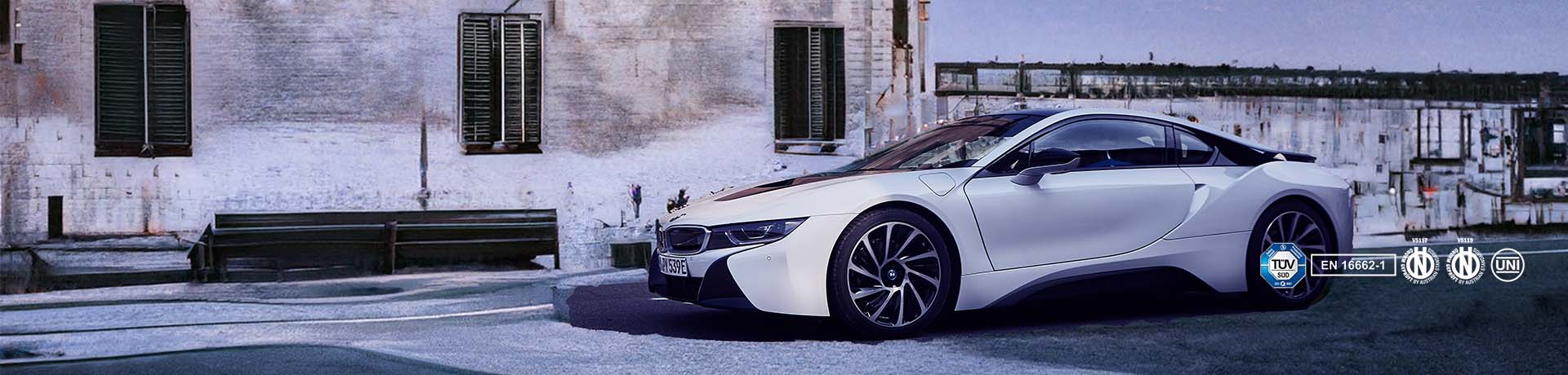 Sneeuwkettingen voor de BMW i8