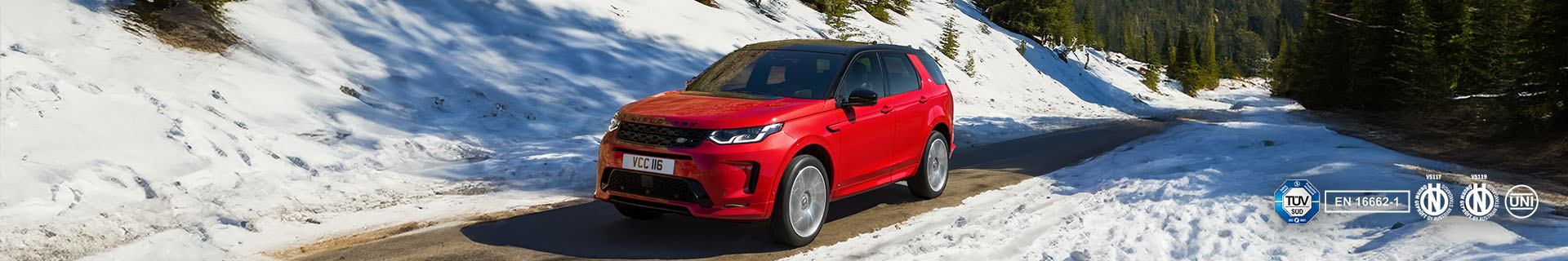 Land Rover Discovery Sport sneeuwkettingen