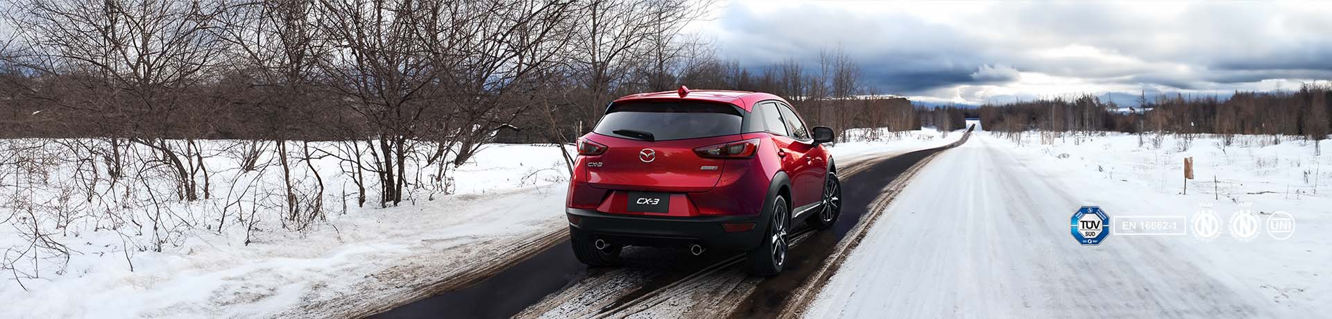 Sneeuwkettingen voor de Mazda CX-3