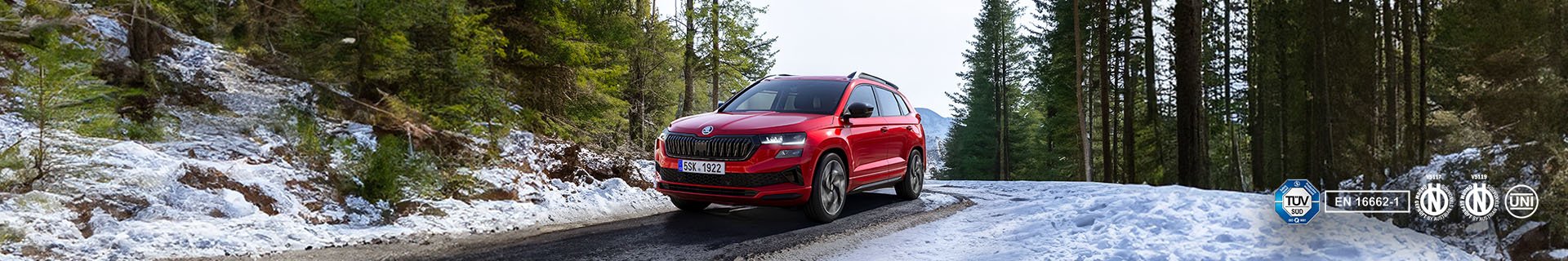 Sneeuwkettingen voor de Skoda Karoq