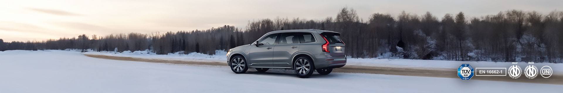 Sneeuwkettingen voor de Volvo XC90