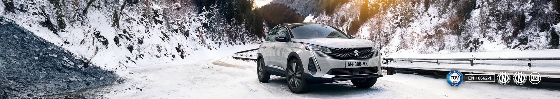 Sneeuwkettingen voor de Peugeot 3008