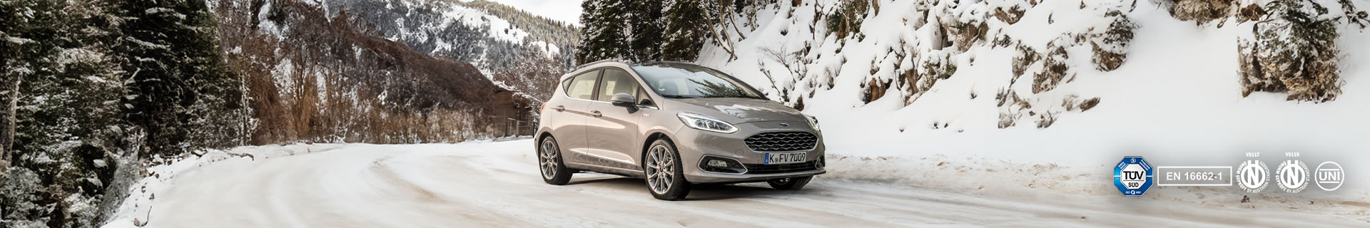 Sneeuwkettingen voor de Ford Fiesta