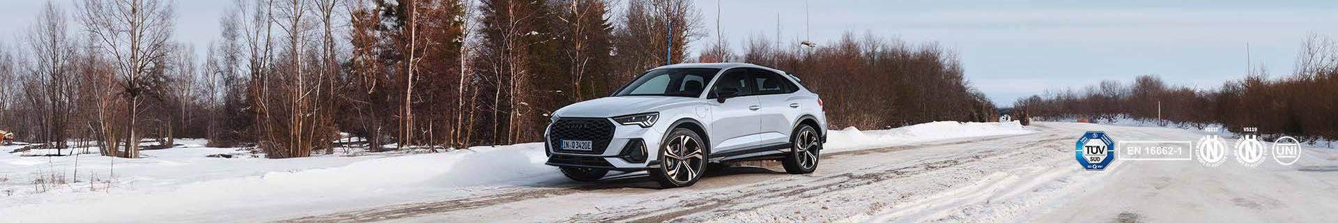 Sneeuwkettingen voor de Audi Q3