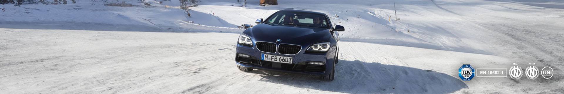 Sneeuwkettingen voor de BMW 6-serie