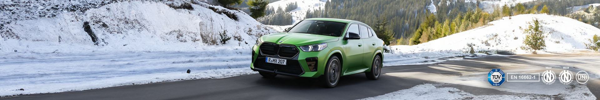 Sneeuwkettingen BMW X2