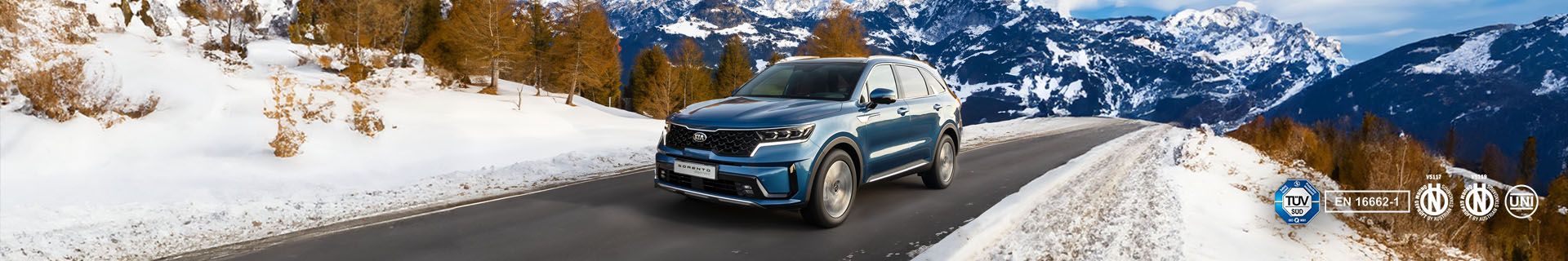 Sneeuwkettingen voor de Kia Sorento