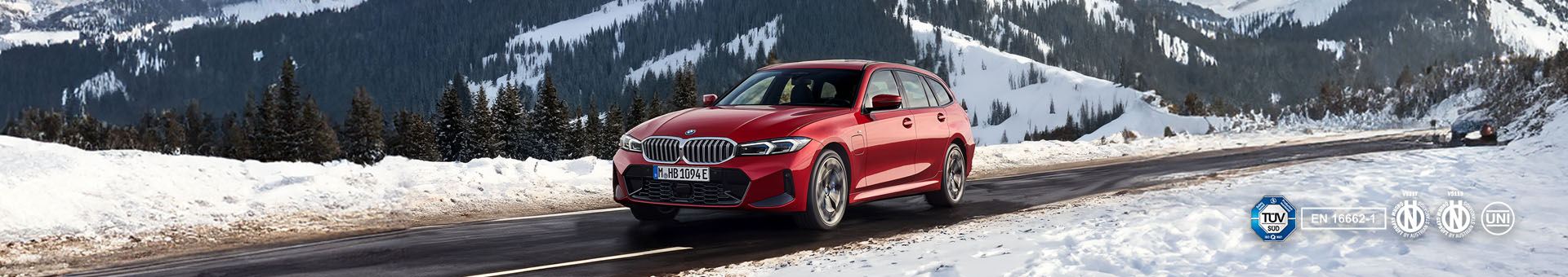 Sneeuwkettingen voor de BMW 3-serie