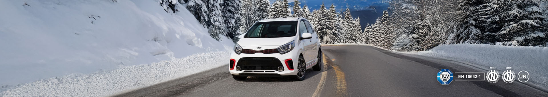 Sneeuwkettingen voor de Kia Picanto