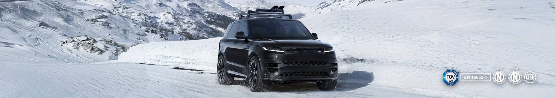 Sneeuwkettingen voor de Range Rover Sport