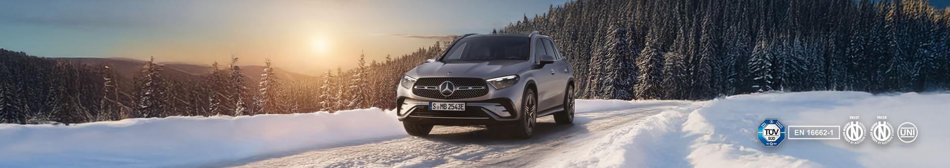 Sneeuwkettingen voor de Mercedes GLC