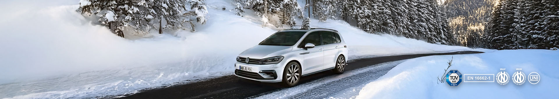 Sneeuwkettingen voor de Volkswagen Touran